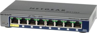 Switch ethernet NETGEAR GS108T300PES 8 ports giga manageable