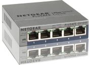 Switch ethernet NETGEAR GS105E Metal 5 Ports Gbps +Interface web