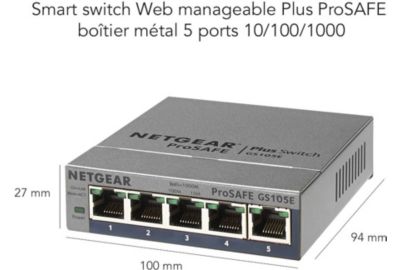 ROUTEUR NETGEAR ORBI PACK ROUTEUR+SATELLITE RBK50-100PES