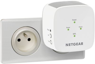 Netgear - Répéteur Wifi AC 750 - EX3110-100FRS - Blanc - Répéteur