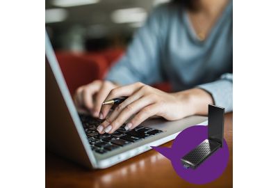 Clé Wi-Fi Netgear A7000 Nighthawk WIFI AC1900+Station USB3