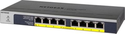 Switch ethernet NETGEAR Switch RJ45 Giga 8 Ports POE GS108LP-100