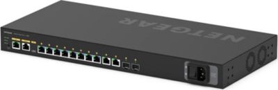 Switch ethernet NETGEAR Switch RJ45 Giga 10 Ports GSM4212P-100E