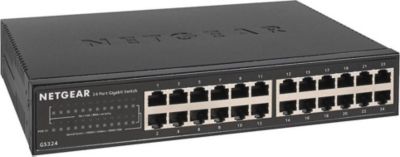 Switch ethernet NETGEAR Switch RJ45 Giga 24 Ports GS324-200EUS