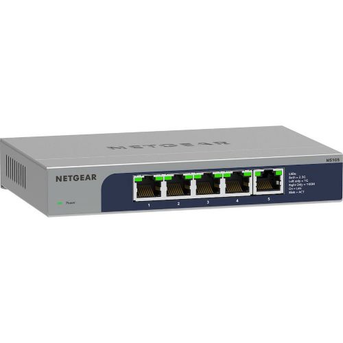 Switch ethernet NETGEAR MS105 5 ports 2.5Gbps