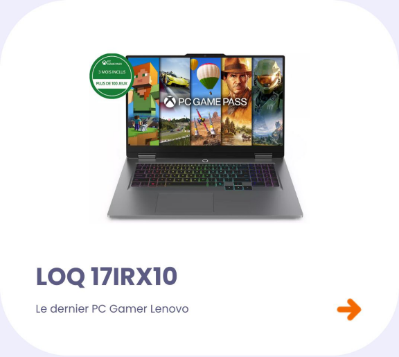 PC Gamer LENOVO LOQ 17IRX10
