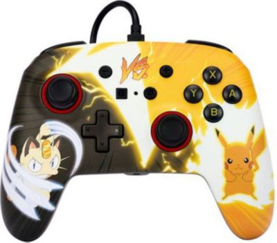 Manette POWERA Manette Filaire - Pikachu Vs Miaouss