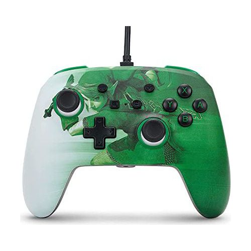 Manette filaire améliorée PowerA pour Xbox – Vert 