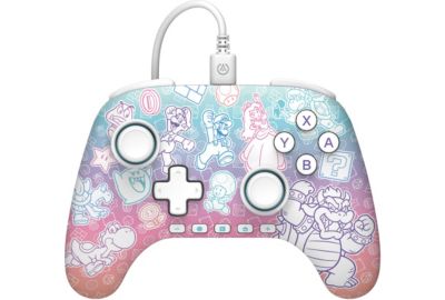 Manette POWER A Mario Mushroom Kingdom