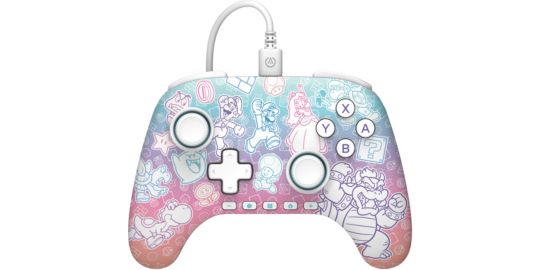 Manette POWER A Mario Mushroom Kingdom
