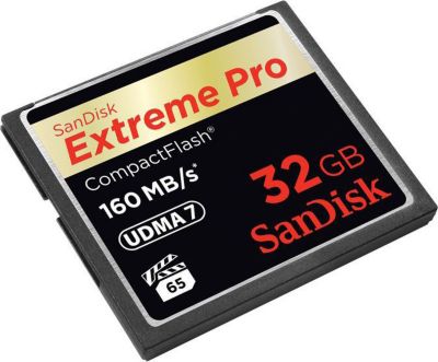 Carte Compact flash SANDISK COMPACT FLASH EXTREME PRO CF 32 Go 160 M