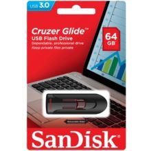 Clé USB sécurisée SANDISK CRUZER Glide Flash Drive 64Go