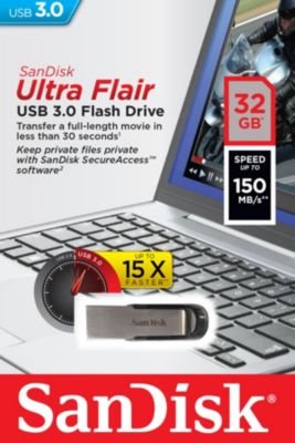 Clé USB SANDISK ULTRA FLAIR 32GB
