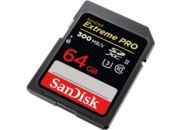 Carte SD SANDISK Extreme Pro SDXC 64GB - 300/MB/s UHS-II