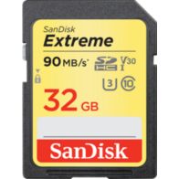 Carte SD SANDISK EXTREME SDHC 32 Go 90 MB/s