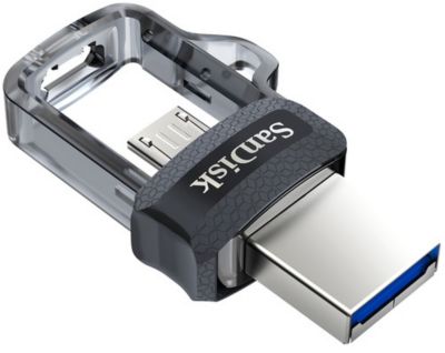 Clé OTG pour micro USB SANDISK 64go Ultra Dual Android m3.0