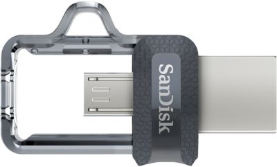 Clé OTG pour micro USB SANDISK Ultra Dual Android  m3.0 128GB