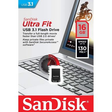 Clé USB SANDISK Cruzer Fit Ultra 16GO USB 3.1