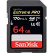 Carte SD SANDISK EXTREME PRO SDXC 64GB UHS-I U3