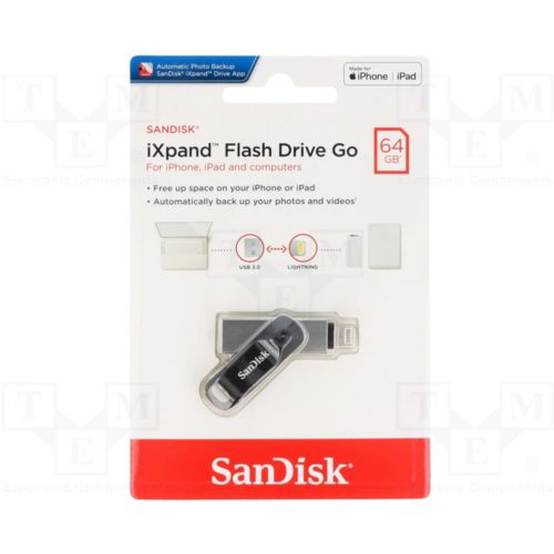 Clé USB SanDisk iXpand Mini Pour Votre iPhone 64 Go (SDIX40N 64G