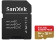Carte Micro SD SANDISK microSD EXT PLUS 64Go