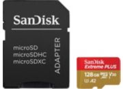 Carte Micro SD SANDISK microSD EXT PLUS 128Go + Adaptateur