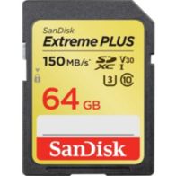 Carte SD SANDISK Extreme Plus SDXC 64 Go