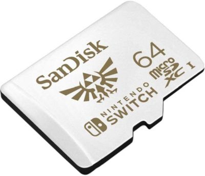 Carte Micro SD SANDISK Nintendo switch microSDXC 64Go