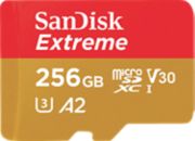 Carte Micro SD SANDISK Extreme microSD 256Go + RescuePRO D
