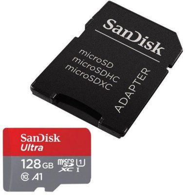 Carte SD V60 (128GB)-Vitesse d'écriture jusqu'à 130Mo-s et Vitesse de  lecture de 250Mo-s