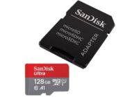 Carte Micro SD SANDISK ULTRA MICROSDXC 128GB + SD adapteur
