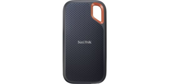 Disque dur SSD externe SANDISK Extreme 2To noir et rouge