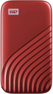Disque dur SSD externe WESTERN DIGITAL My Passport  500Go Rouge