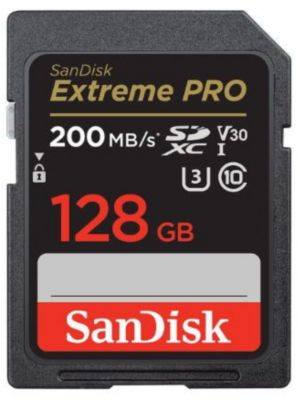 Carte SD SANDISK 128GO Extreme Pro  SDXC UHS-I
