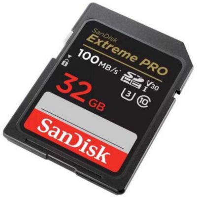 Carte SD SANDISK 32 GO Extreme Pro SDHC