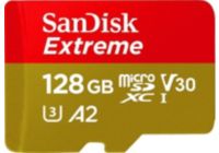 Carte Micro SD SANDISK 128GO microSD Extreme Plus  + Adaptateur