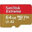Carte Micro SD SANDISK 64Go microSD Extreme  Plus  + Adaptateur