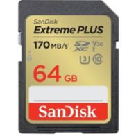 Carte SD SANDISK 64 GO Extreme Plus  SDXC