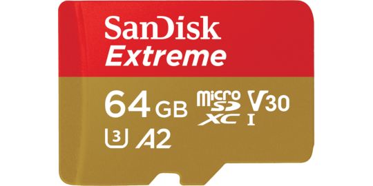Carte Micro SD SANDISK 64GO microSD  Extreme SDXC