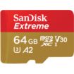 Carte Micro SD SANDISK 64GO microSD  Extreme SDXC