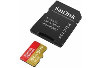 Carte Micro SD SANDISK 64GO microSD  Extreme SDXC