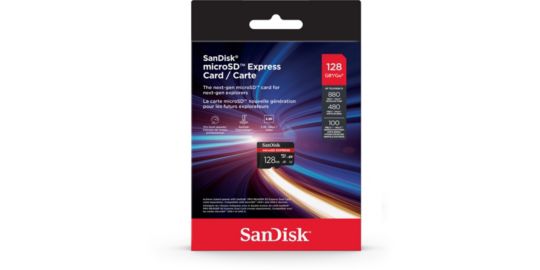Carte Micro SD SANDISK 128Go Express