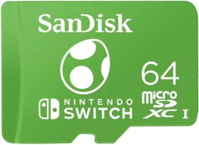 Carte Micro SD SANDISK SDXC 64GB SWITCH
