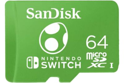 Carte Micro SD SANDISK SDXC 64GB SWITCH