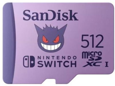 Carte Micro SD SANDISK MICRO SDXC 512GB ECTOPLASMA SWITCH