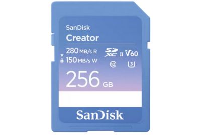 Carte Micro SD SANDISK 256Go UHS-II  Creator
