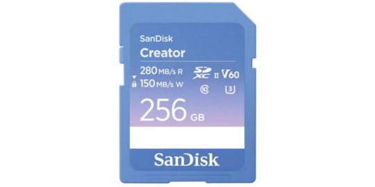 Carte Micro SD SANDISK 256Go UHS-II  Creator