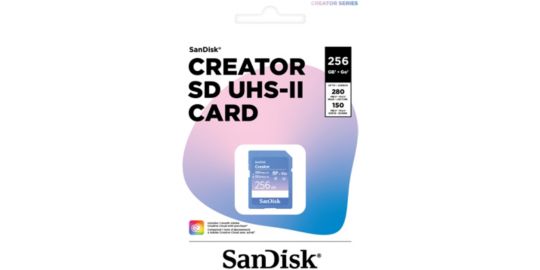 Carte Micro SD SANDISK 256Go UHS-II  Creator