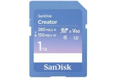 Carte Micro SD SANDISK 512Go UHS-II  Creator