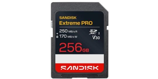 Carte SD SANDISK Extreme PRO 256GB SDXC